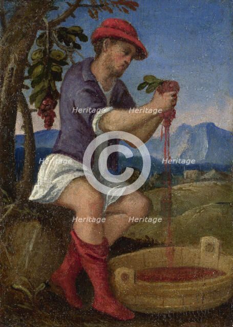 The Labours of the Months: September, c. 1580. Artist: Italian master  
