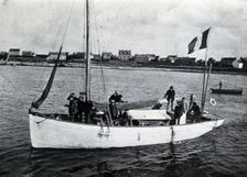 The laboratory boat of Yves Delage, 1906. Creator: Unknown