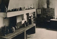 The laboratory of JB Boussingault in Liebfrauenberg abbey, Goersdorf, France, c1880s. Creator: Unknown