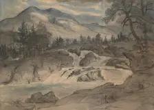 The Labro Falls, 1824-42. Creator: Thomas Fearnley