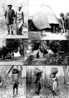 The Lagos-Dahomey Frontier Question: scenes in the disputed hinterland district, 1898. Creator: Unknown