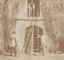The Ladder, before April 1845. Creator: William Henry Fox Talbot