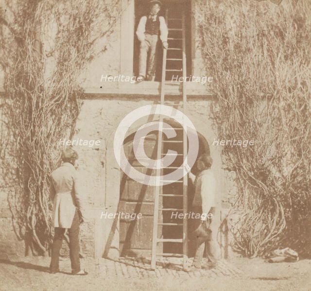 The Ladder, before April 1845. Creator: William Henry Fox Talbot.
