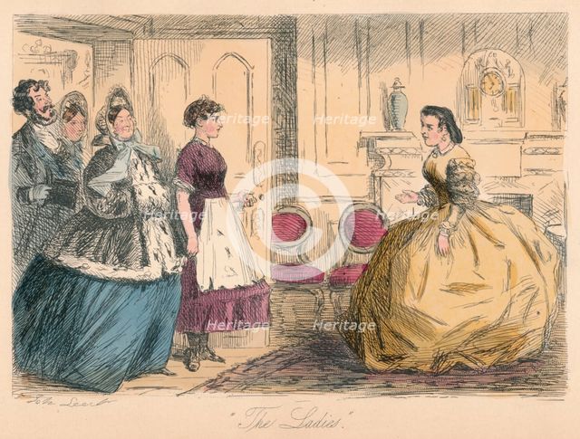 'The Ladies', 1865. Artist: John Leech.