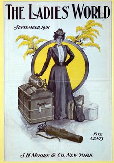 The Ladies World, magazine cover, 1901. Creator: Unknown