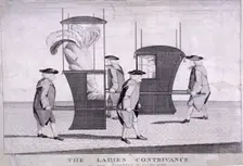 The Ladies Contrivance 1777. Artist: Anon