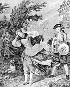 The Ladies Disaster 1771. Artist: Caldwell