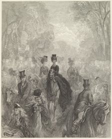 The Ladies Mile, 1872. Creator: Paul Jonnard