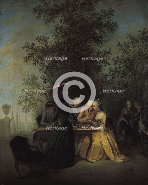The ladies party, c1765. Creator: Michel Barthelemy Ollivier.