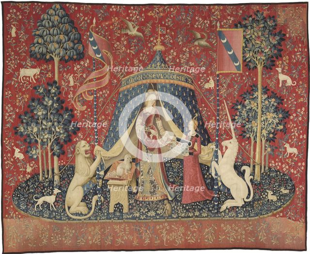 The Lady and the Unicorn. Artist: Anonymous master  
