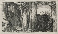 The Lady and the Rooks, 1829. Creator: Edward Calvert (British, 1799-1883)