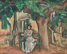 The Lady on the Terrace, 1914. Creator: Othon Friesz