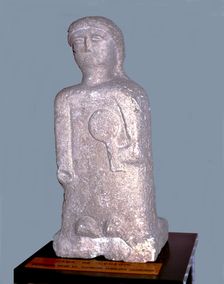 The Lady of Cehegin Iberian Sculpture in stone