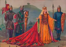 The Lady of the English, 1141 1926. Artist: Herbert Norris