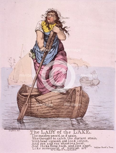 'The Lady of the Lake...', 1810. Artist: Anon