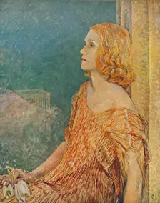 The Lady Melchett 1935. Artist: Glyn Warren Philpot
