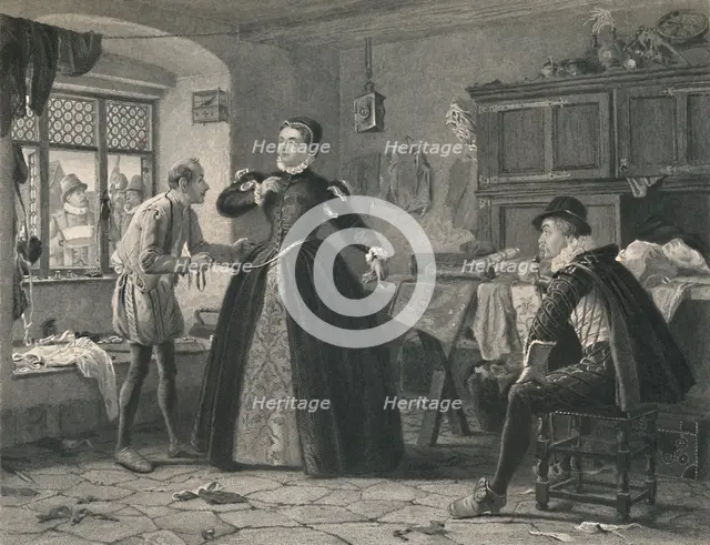 'The Lady's Tailor (King Henry IV - Second Part)', c1870. Artist: Charles W Sharpe.