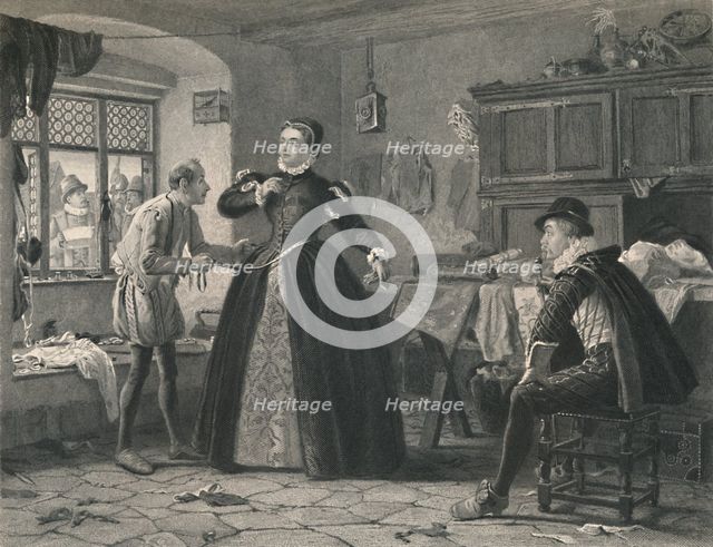 'The Lady's Tailor (King Henry IV - Second Part)', c1870. Artist: Charles W Sharpe.