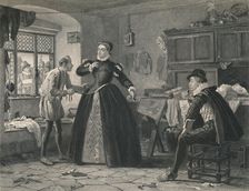 The Lady's Tailor (King Henry IV - Second Part) c1870. Artist: Charles W Sharpe