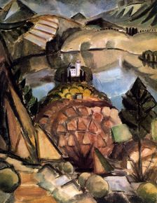 The Lake 1911. Artist: Henri Victor Gabriel Le Fauconnier