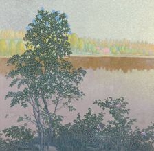 The lake. Creator: Lindh, Bror (1877-1941)