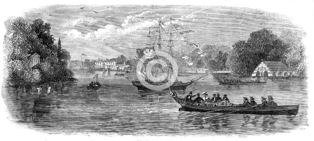 The Lake at Clumber, 1861. Creator: Unknown.