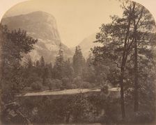 The Lake at the Foot of Half Dome, 1861. Creator: Carleton Emmons Watkins