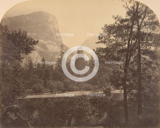 The Lake at the Foot of Half Dome, 1861. Creator: Carleton Emmons Watkins.