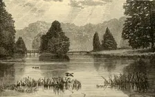 The Lake, Blenheim 1898. Creator: Unknown