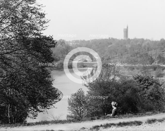 The Lake, Eden Park, Cincinnati, Ohio, c.between 1900 and 1910. Creator: Unknown.