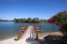 The lake in Mina de Sao Domingos, Portugal, 2009. Creator: Samuel Magal