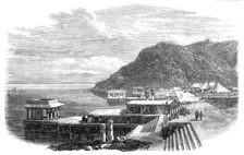 The Lake of Kankrowlee, in Meywar, Upper India, 1868. Creator: Unknown