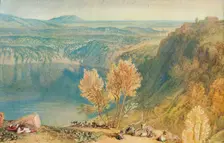 The Lake of Nemi 1909. Artist: JMW Turner