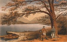 The Lake of the Pleasant Retreat. Llyn Mwyngyl, from Tal-y-Llyn 19th century. Creator: Hanhart