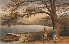 The Lake of the Pleasant Retreat. Llyn Mwyngyl, from Tal-y-Llyn 19th century. Creator: Hanhart