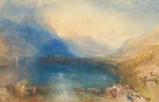 The Lake of Zug, 1843. Creator: JMW Turner