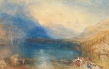 The Lake of Zug, 1843. Creator: JMW Turner