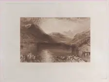 The Lake of Zug, 1888.. Creators: John Ruskin, Thomas Goff Lupton