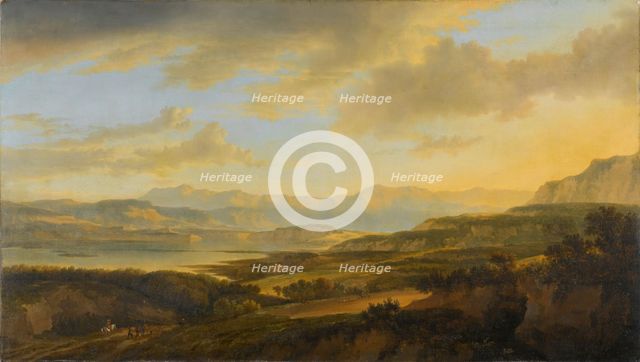 The Lake of Zurich, c.1660. Creator: Jan Hackaert.