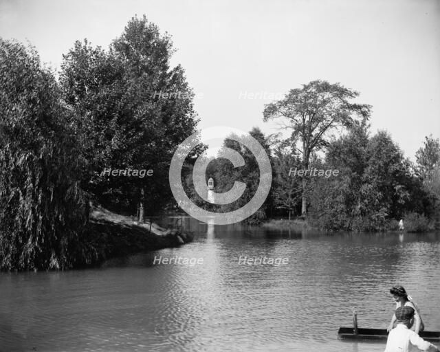 The Lake, Palmer Park, Detroit, between 1900 and 1910. Creator: Unknown.