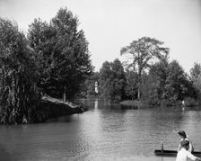 The Lake, Palmer Park, Detroit, between 1900 and 1910. Creator: Unknown