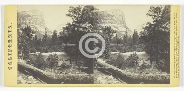 The Lake, Yosemite Valley, 1864. Creator: Lawrence & Houseworth.