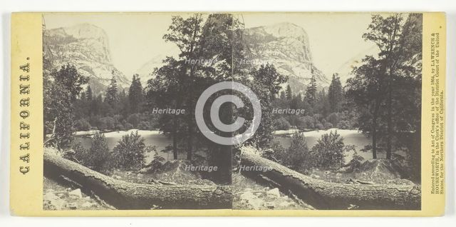 The Lake, Yosemite Valley, 1864. Creator: Lawrence & Houseworth.