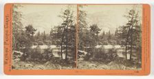 The Lake, Yosemite Valley, Mariposa County, Cal., 1861/76. Creator: Carleton Emmons Watkins