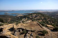 The lakes near Monsaraz, Portugal, 2009. Creator: Samuel Magal