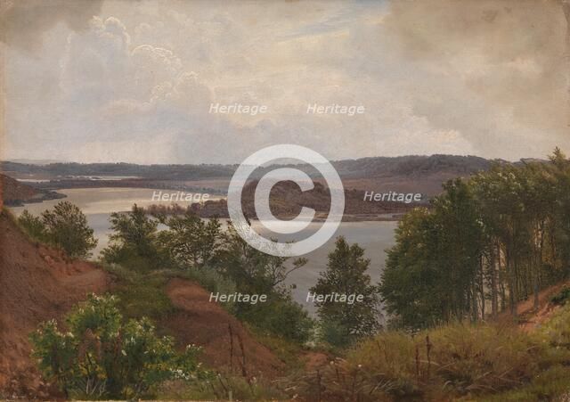 The Lakes at Laven near Silkeborg, 1875. Creator: Vilhelm Kyhn.