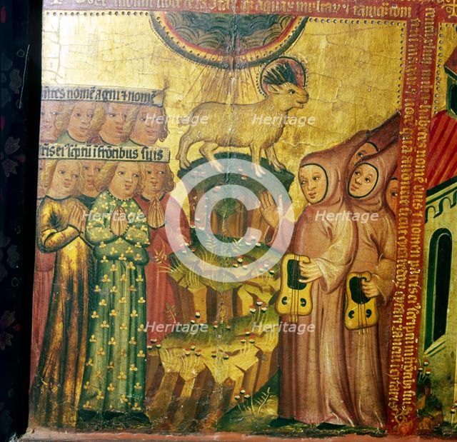 The Lamb of Mount Zion, 14th-15th century.  Artist: Master Bertram of Hamburg.