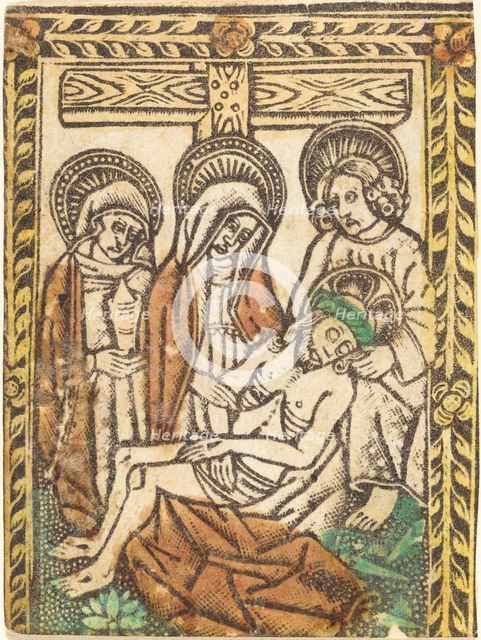 The Lamentation, 1460/1480. Creator: Master of the Borders with the Four Fathers of the Church.