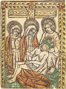 The Lamentation, 1460/1480. Creator: Master of the Borders with the Four Fathers of the Church