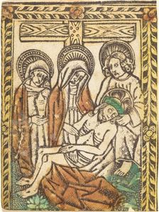 The Lamentation, 1460/1480. Creator: Master of the Borders with the Four Fathers of the Church